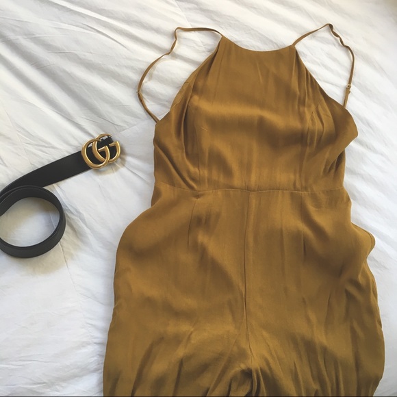 Forever 21 Dresses & Skirts - CUSTARD YELLOW | FLOOR LENGTH ROMPER